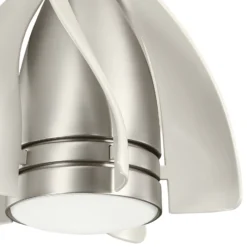 LED-Deckenventilator Terna nickel/creme