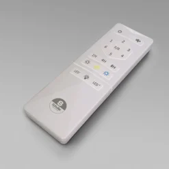 LED-Deckenventilator Venturi weiß/klar DC, Ø 106 cm leise
