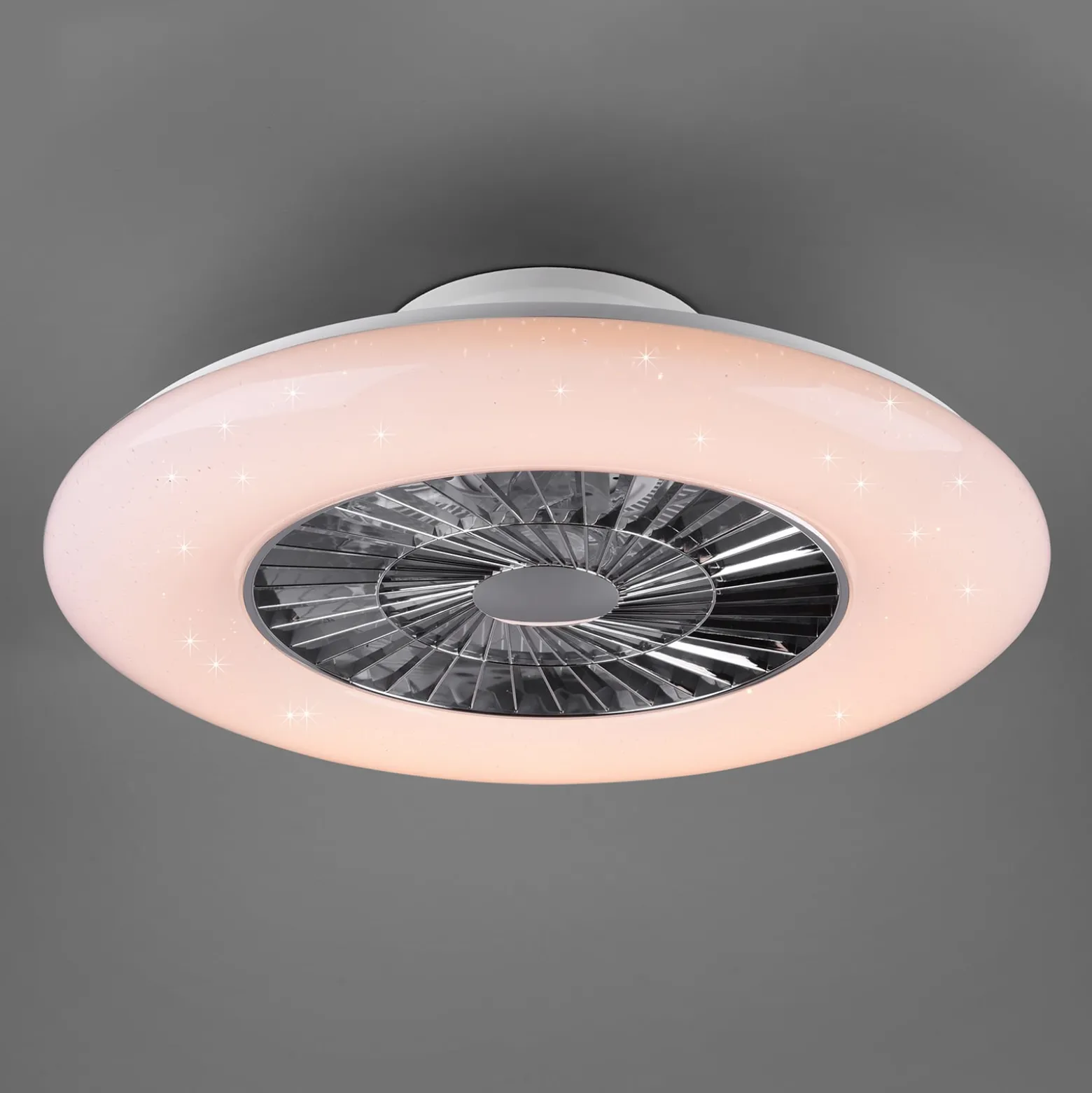 LED-Deckenventilator Visby, Ø 60cm, Tunable White
