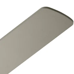 LED-Deckenventilator Zeus dreiflügelig weiß-silber