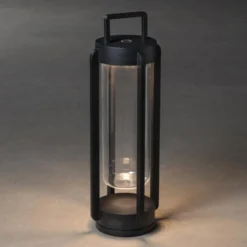 LED-Dekolaterne Otranto, dimmbar, USB