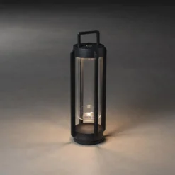 LED-Dekolaterne Otranto, dimmbar, USB