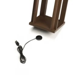 LED-Dekoleuchte Cannes USB, rost