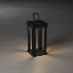 LED-Dekoleuchte Cannes USB, schwarz