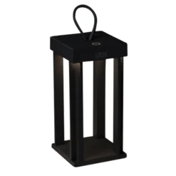 LED-Dekoleuchte Cannes USB, schwarz