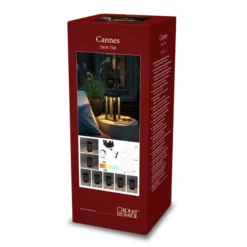 LED-Dekoleuchte Cannes USB, schwarz