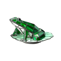 LED-Dekoleuchte Frog im Tiffany-Look