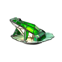 LED-Dekoleuchte Frog im Tiffany-Look