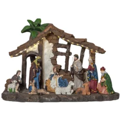 LED-Dekoleuchte Nativity, Batteriebetrieb, 37 cm