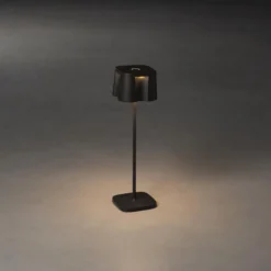 LED-Dekoleuchte Nice USB-Ladeanschluss, schwarz