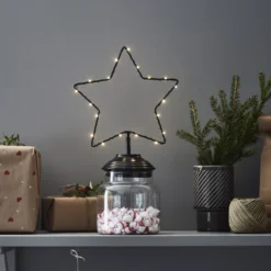 LED-Dekostern Sweetie mit Batterie und Timer