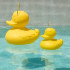 LED-Designleuchte DUCK-DUCK S für außen in Gelb