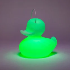 LED-Designleuchte DUCK-DUCK S für außen in Gelb