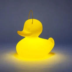 LED-Designleuchte DUCK-DUCK S für außen in Gelb
