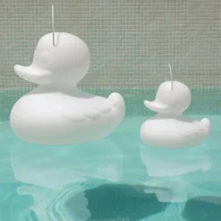LED-Designleuchte DUCK-DUCK S für außen in Weiß
