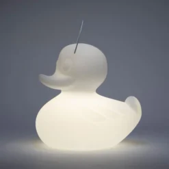 LED-Designleuchte DUCK-DUCK XL für außen in Weiß