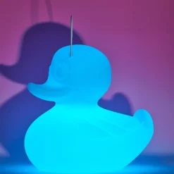 LED-Designleuchte DUCK-DUCK XL für außen in Weiß