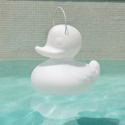 LED-Designleuchte DUCK-DUCK XL für außen in Weiß