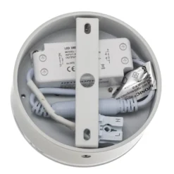 LED-Downlight Aurora, weiß, Ø 9,5 cm, 3.000 K
