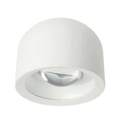 LED-Downlight Outlook S, weiß, Aluminium, Glas, dimmbar