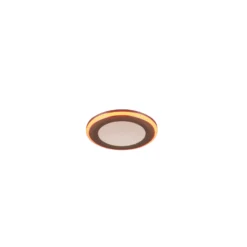 LED-Einbaudownlight Argus RGBW Remote Ø8cm chrom