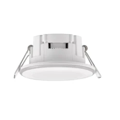 LED-Einbaudownlight Argus RGBW Remote Ø8cm weiß