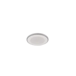 LED-Einbaudownlight Argus RGBW Remote Ø8cm weiß