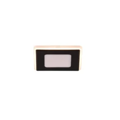 LED-Einbaulampe Nimbus IP44 8,5x8,5cm 830 schwarz