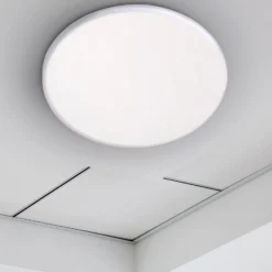 LED-Einbaulampe Suma, Ø 21,5 cm, weiß, dimmbar, IP44