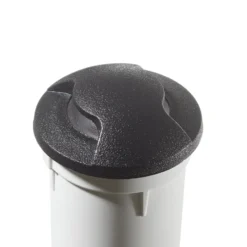 LED-Einbauleuchte Aldo 2L schwarz/klar 3.000K