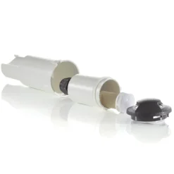 LED-Einbauleuchte Aldo 2L schwarz/klar 3.000K