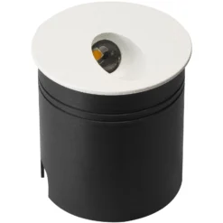 LED-Einbauleuchte Aspen IP65, rund, weiß