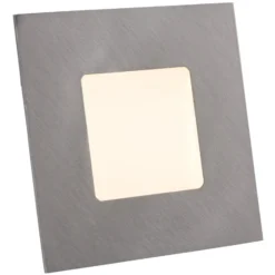 LED Einbauleuchte für Einbaudosen, silber