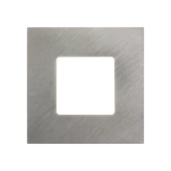 LED Einbauleuchte für Einbaudosen, silber