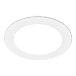 LED-Einbauleuchte Jeft, Ø 22 cm, weiß, 4000K, nicht dimmbar