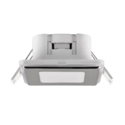 LED-Einbauleuchte Nimbus IP44 8,5x8,5cm 830 chrom