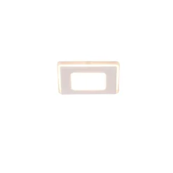 LED-Einbauleuchte Nimbus IP44 8,5x8,5cm 830 weiß