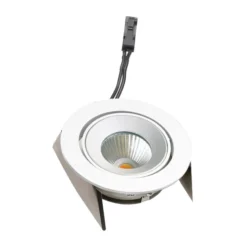 LED-Einbauleuchte SR 68 43° Dim-to-Warm, weiß