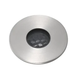 LED-Einbauspot Grund, nickelfarben, Ø 3,5 cm, Alu/Edelstahl