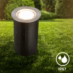 LED-Einbauspot 3916032 IP67 12 V 3er-Starterset Ø 4,5cm Topf