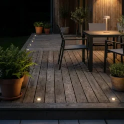 LED-Einbauspot 3913032 IP67 12V 3x-Erweiterung 3cm Edelstahl