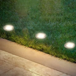 LED-Einbauspot 3914032 IP67 12V 3xStarterset 4,5cm Edelstahl