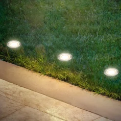 LED-Einbauspot 3912032 IP67 12V 3x-Starterset Ø3cm Edelstahl