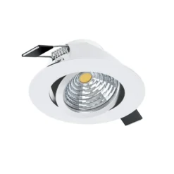 LED-Einbauspot Saliceto rund drehbar 4.000K weiß