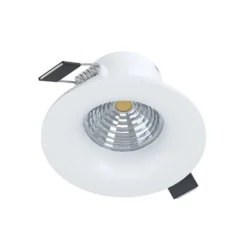 LED-Einbauspot Saliceto rund starr 2.700K weiß