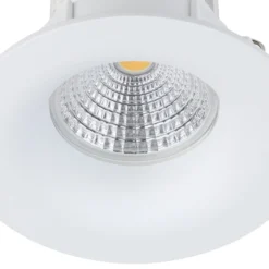 LED-Einbauspot Saliceto rund starr 2.700K weiß