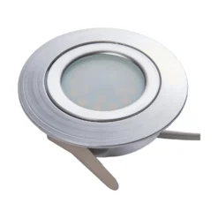 LED-Einbaustrahler Andrej, rund, alu, 3er-Set
