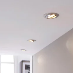 LED-Einbaustrahler Andrej, rund, alu, 3er-Set