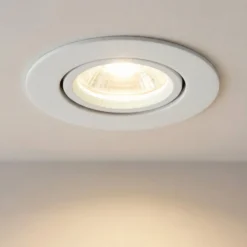 LED-Einbaustrahler Decoclic GU10/GU5.3, rund, weiß