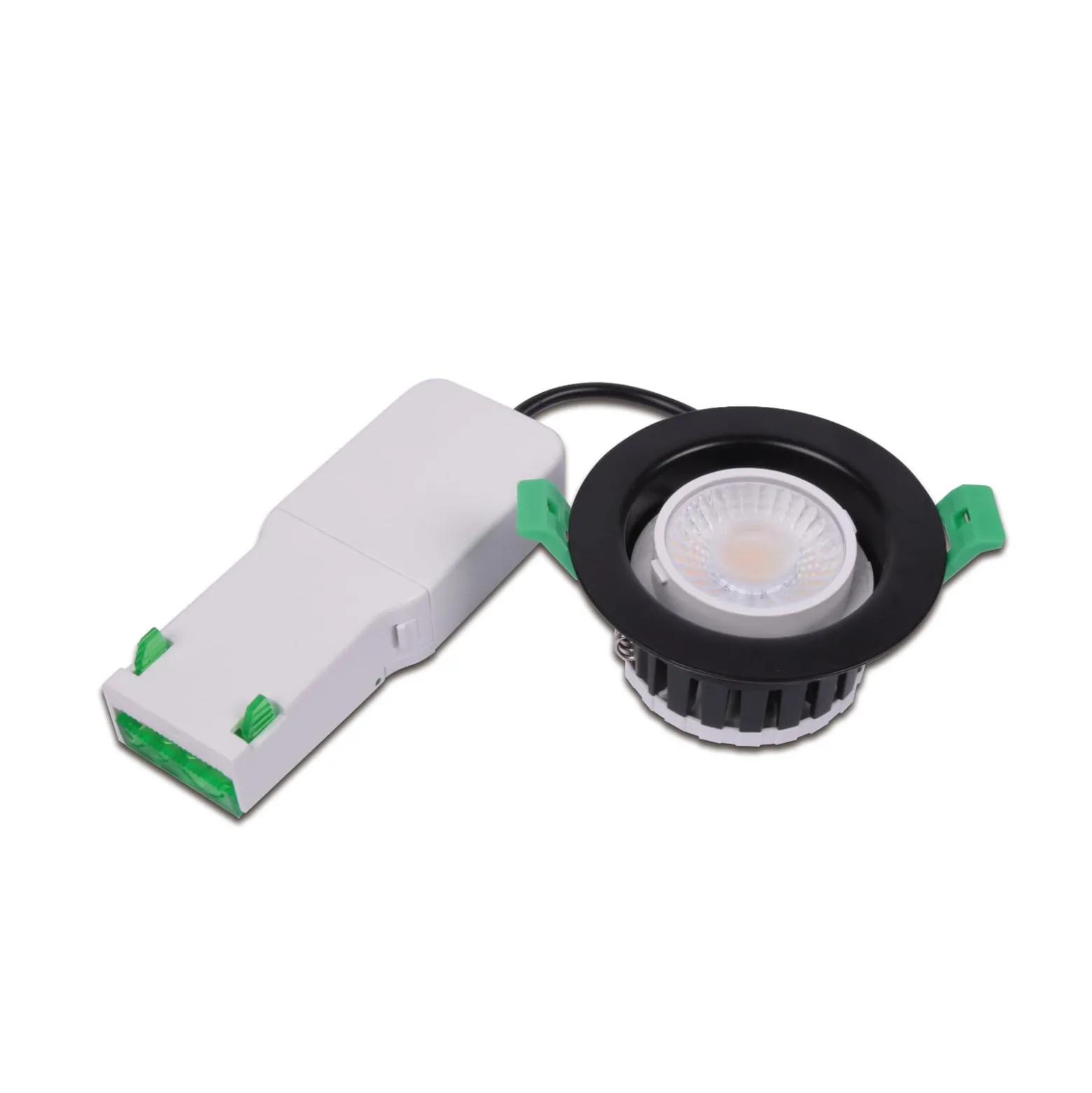 LED-Einbaustrahler Eco R 68 edelstahl Ø 9 cm Metall IP65 CCT
